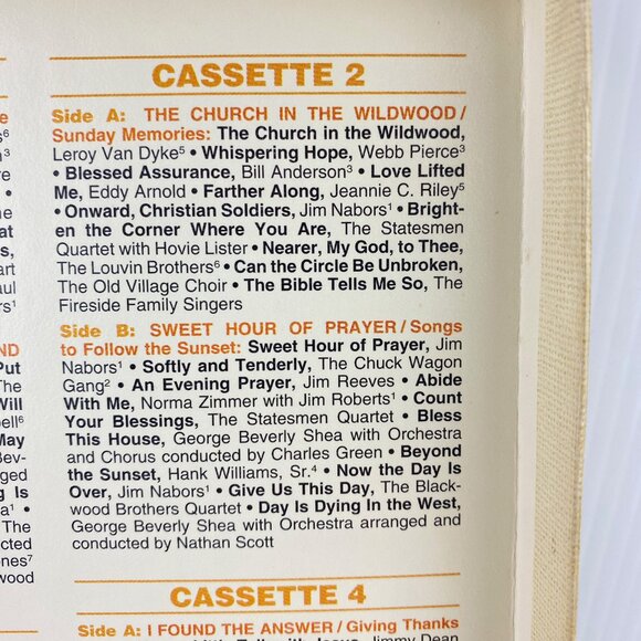 Readers Digest Treasury of Country Inspirational Favorites 4 Cassette Boxed Set - Picture 8 of 10